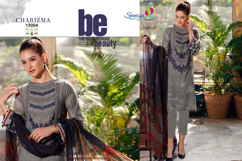 Saniya Trendz Charizma Vol 3 Jam Satin Embroidered Pakistani Collection