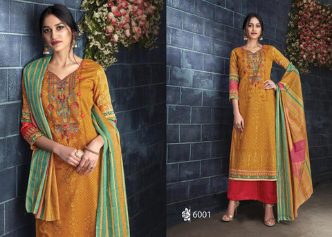 Cotton Cottege Vol 6 Designer Printed Cotton Suit Collection