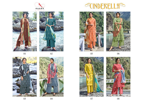 Kaara Suit Presents Cinderella Pashmina Printed Fancy Designer Salwar Kameez