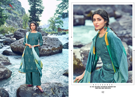 Kaara Suit Presents Cinderella Pashmina Printed Fancy Designer Salwar Kameez