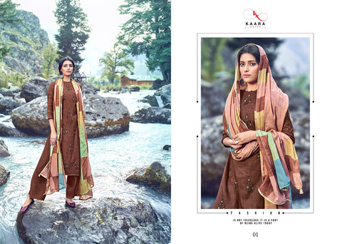 Kaara Suit Presents Cinderella Pashmina Printed Fancy Designer Salwar Kameez