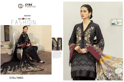 Afroze Jam Cotton Fabric Pakistani Designer Salwar Kameez