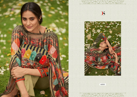 Deedar Presents Deepsy Suit Vol 2 Cotton Embroidery Work Fancy Designer Salwar Suits