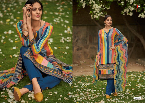 Deedar Presents Deepsy Suit Vol 2 Cotton Embroidery Work Fancy Designer Salwar Suits