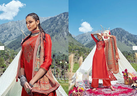 Deepsy Suit Presents Idika Silk Embroidery Work Fancy Designer Salwar Suits