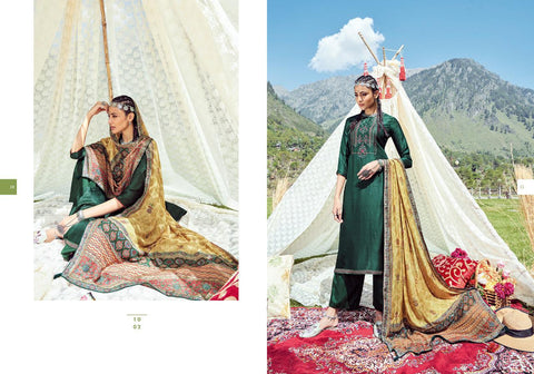 Deepsy Suit Presents Idika Silk Embroidery Work Fancy Designer Salwar Suits