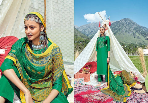 Deepsy Suit Presents Idika Silk Embroidery Work Fancy Designer Salwar Suits