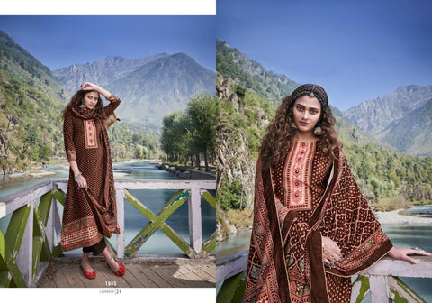 Deepsy Suits Presents Olivia Vol 2 Velvet Printed Fancy Designer Kameez