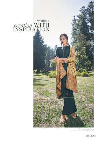 Deepsy Suit Presents Queeni Pashmina Printed Embroidery Work Fancy Designer Salwar Kameez