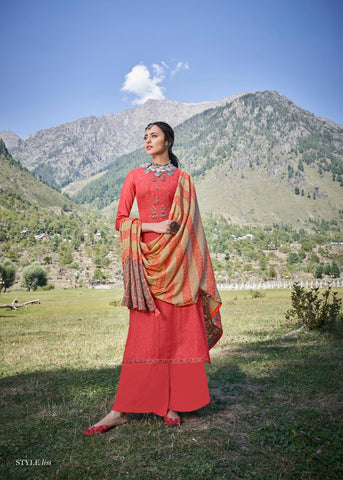 Deepsy Suit Presents Queeni Pashmina Printed Embroidery Work Fancy Designer Salwar Kameez