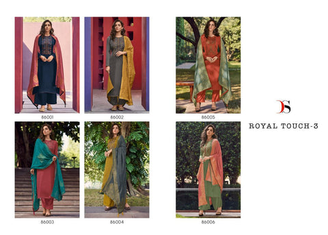 Deepsy Suit Presents Royal Touch Vol 3 Mini Silk Embroidery Work Salwar Suits