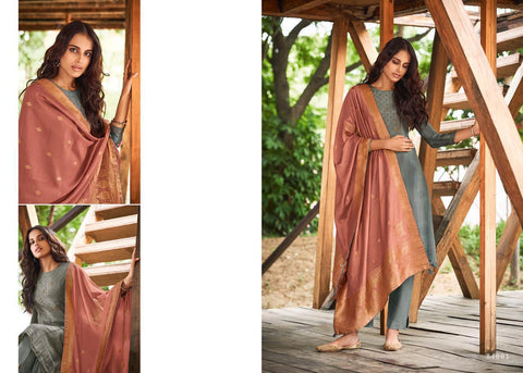 Deepsy Suit Presents Verena Opada Silk Printed Fancy Designer Salwar Suits