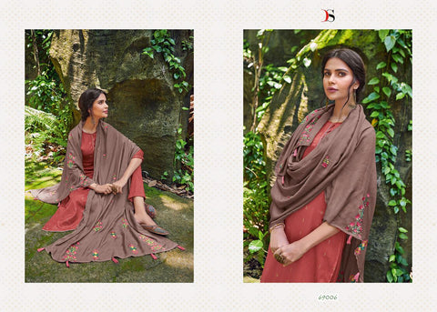 Deepsy Suits Evergreen Jam Cotton Casual Wear Salwar Suit
