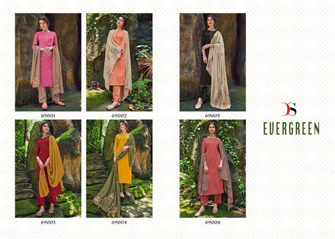 Deepsy Suits Present Evergreen Jam Cotton Casual Wear Salwar Suits
