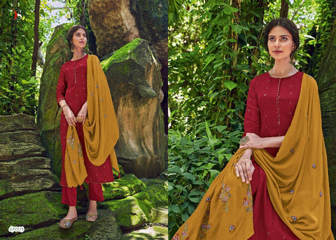 Deepsy Suits Present Evergreen Jam Cotton Casual Wear Salwar Suits