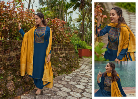 Deepsy Suits Launched Royal Touch 2 Mini Silk & Self Embroidery Fancy Designer Salwar Suits