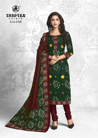 DEEPTEX PRINTS CLASSIC CHUNARI VOL.21 PRINTED SUMMER COTTON SUITS