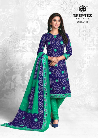 DEEPTEX PRINTS CLASSIC CHUNARI VOL.21 PRINTED SUMMER COTTON SUITS