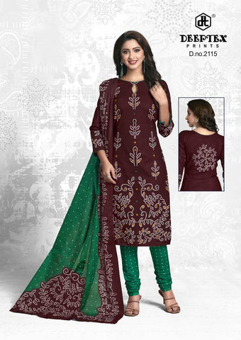 DEEPTEX PRINTS CLASSIC CHUNARI VOL.21 PRINTED SUMMER COTTON SUITS