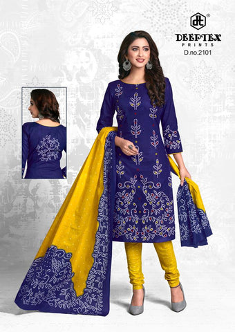 DEEPTEX PRINTS CLASSIC CHUNARI VOL.21 PRINTED SUMMER COTTON SUITS