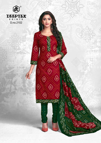 DEEPTEX PRINTS CLASSIC CHUNARI VOL.21 PRINTED SUMMER COTTON SUITS