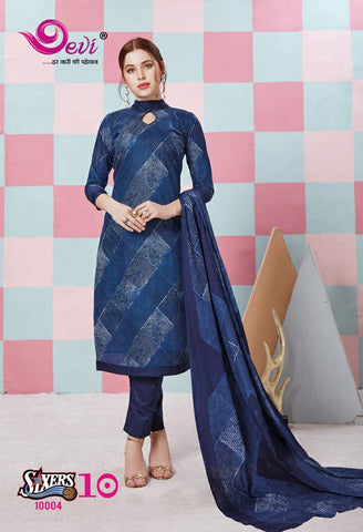 DEVI FASHION SIXER VOL 10 COTTON DRESS MATERIAL COLLECTION