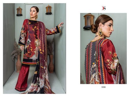Deepsy Suits Elan Vol 11 Satin Silk Digital Print Eid Collection Wear