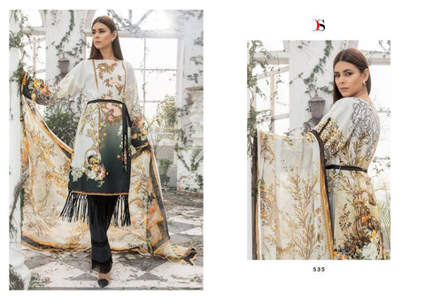 Deepsy Suits Elan Vol 11 Satin Silk Digital Print Eid Collection Wear