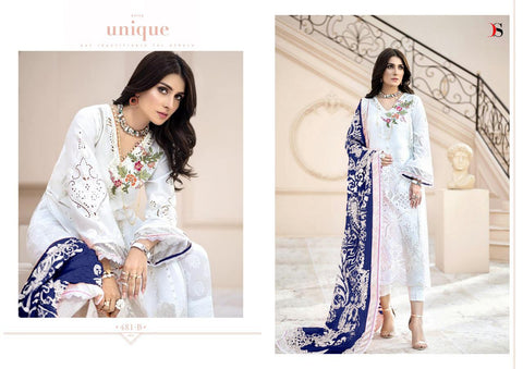 Deepsy Suits Maira B Gold Embroidery Cotton Pakistani Work Suits