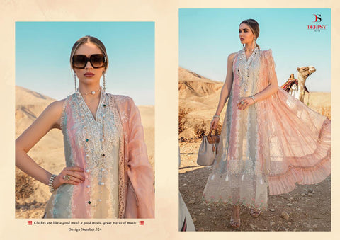 Deepsy Suits Maria B Lawn 2020 Embroidered Cotton Print Pakistani Work Salwar Suit