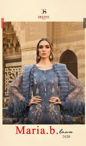 Deepsy Suits Maria B Lawn 2020 Embroidered Cotton Print Pakistani Work Salwar Suit