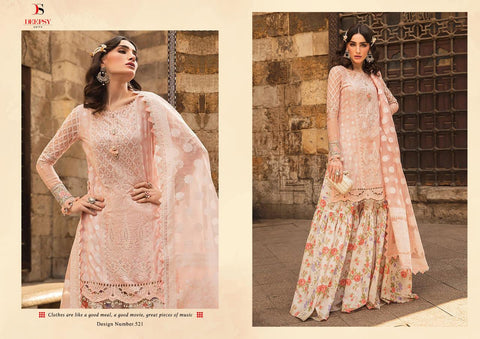 Deepsy Suits Maria B Lawn 2020 Embroidered Cotton Print Pakistani Work Salwar Suit