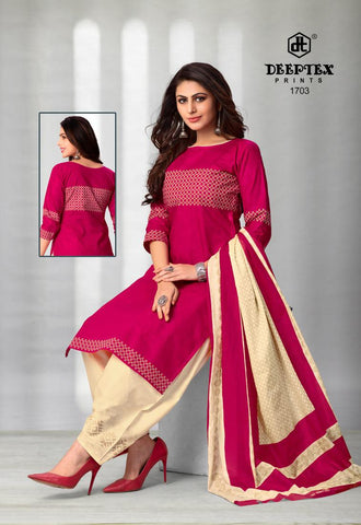 Deeptex Chief Guest VOL 17 Formal Wear Cotton Salwar Suit