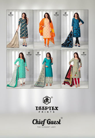 Deeptex Chief Guest VOL 17 Formal Wear Cotton Salwar Suit