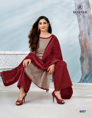 Deeptex Print Launched Miss India Vol 60 Cotton Casual Wear salwar Suits