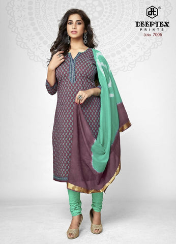 Deeptex Launched Tradition Vol 7 Cotton Printed Casual Wear Salwar Suits