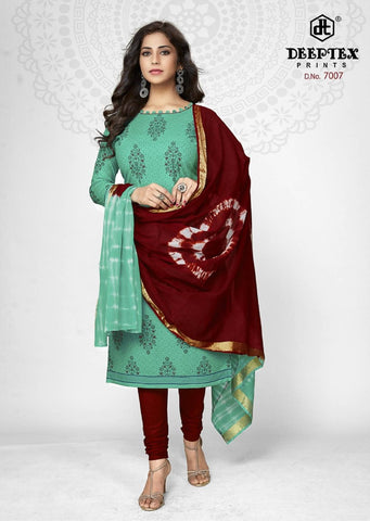 Deeptex Launched Tradition Vol 7 Cotton Printed Casual Wear Salwar Suits