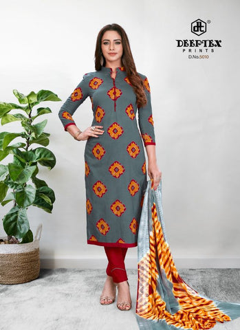 Deeptex Present Tradition Vol 5 Casual Wear Cotton Print Suit Collection