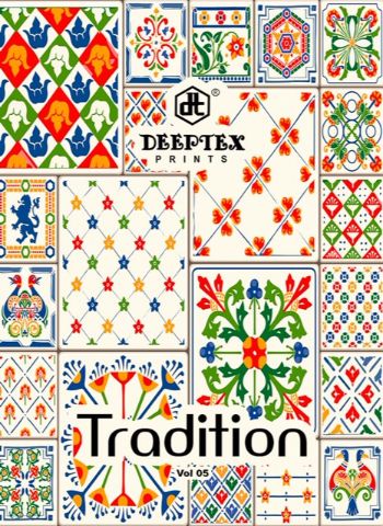 Deeptex Present Tradition Vol 5 Casual Wear Cotton Print Suit Collection