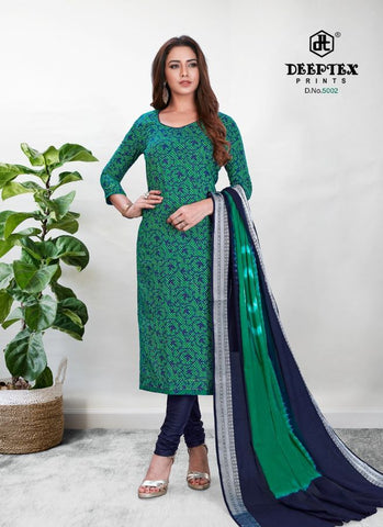 Deeptex Present Tradition Vol 5 Casual Wear Cotton Print Suit Collection