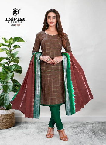 Deeptex Present Tradition Vol 5 Casual Wear Cotton Print Suit Collection