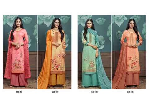 Kalarang Fashion Eliza Jam Digital Aari Work Salwar Kameez