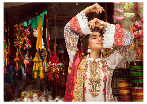 Emaan Adeel Vol 1 Lawn Collection Pakistani Designer Salwar Kameez
