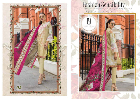 Emaan Adeel Vol 1 Lawn Collection Pakistani Designer Salwar Kameez