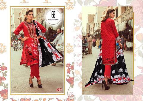 Emaan Adeel Vol 1 Lawn Collection Pakistani Salwar Kameez