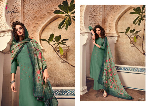 Eba Lifestyle Elite Vol 1 Maslin With Embroidery Work Salwar Suit