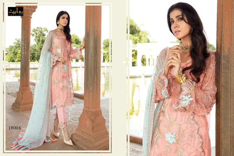 Rawayat Presents Eleonora Chiffon 2020 Georgette Pakistani Salwar Suits