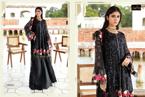 Rawayat Presents Eleonora Chiffon 2020 Georgette Pakistani Salwar Suits
