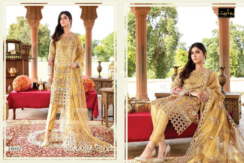 Rawayat Presents Eleonora Chiffon 2020 Georgette Pakistani Salwar Suits