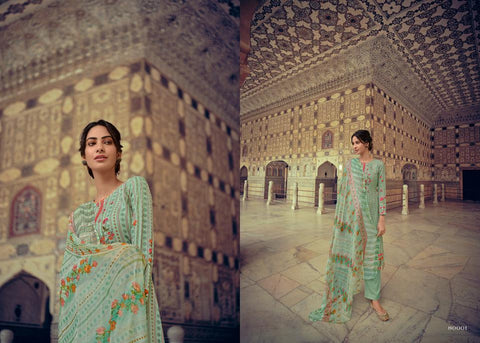 Deepsy Suit Presents Elize Pashmina Printed Embroidery Work Fancy Designer Salwar Kameez